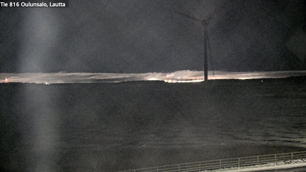 Weather Camera Image Road 816 Oulunsalo, Oulu, Pohjois-Pohjanmaa