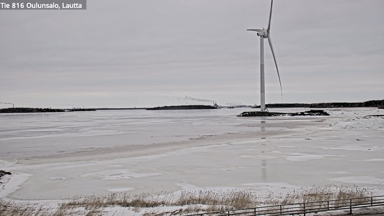 Kelikamerat Kuva Tie 816 Oulunsalo, lauttaranta, Oulu, Pohjois-Pohjanmaa