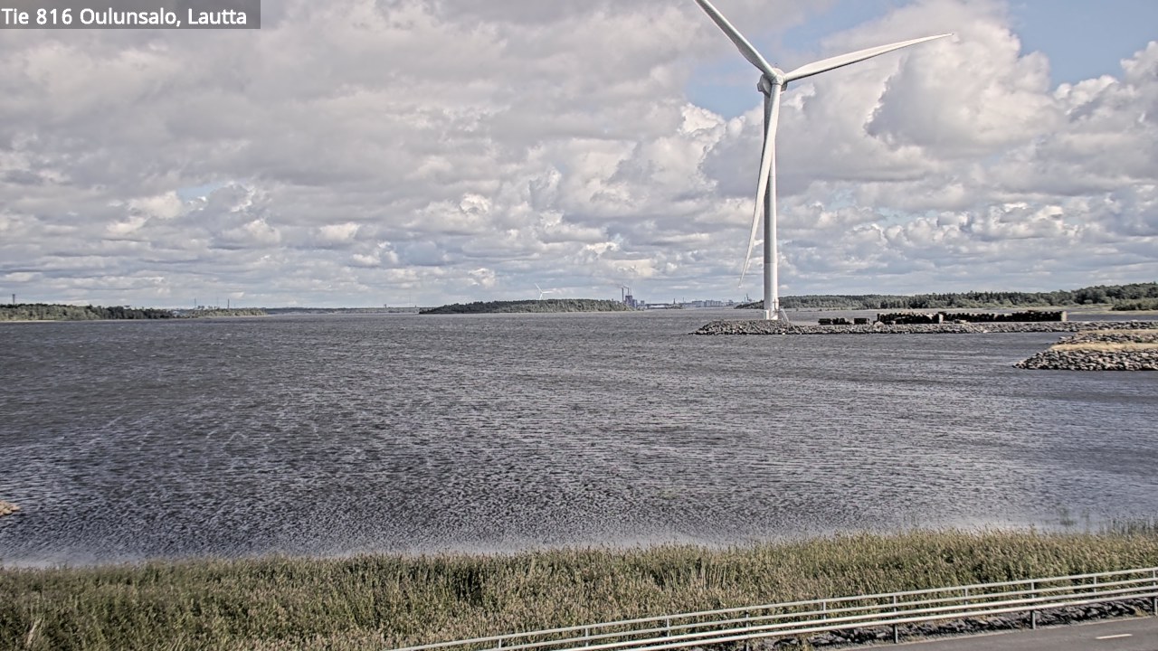 Kelikamerat Kuva Tie 816 Oulunsalo, lauttaranta, Oulu, Pohjois-Pohjanmaa