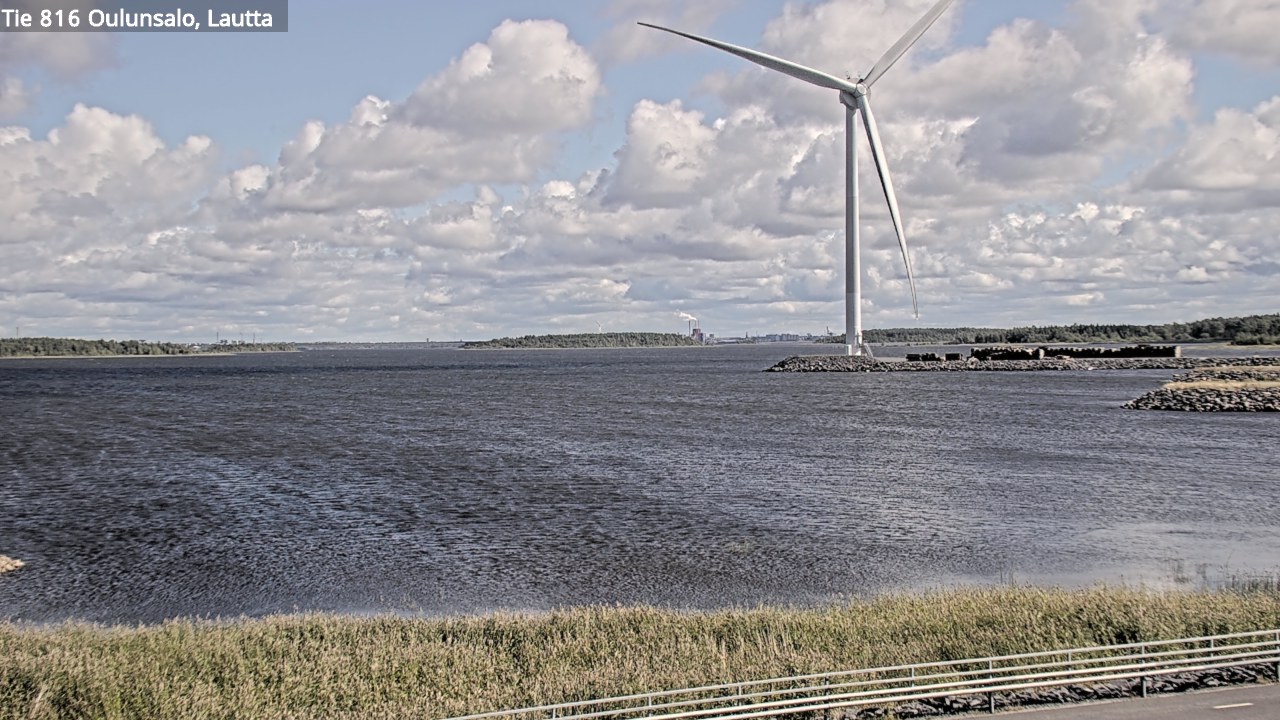 Kelikamerat Kuva Tie 816 Oulunsalo, lauttaranta, Oulu, Pohjois-Pohjanmaa