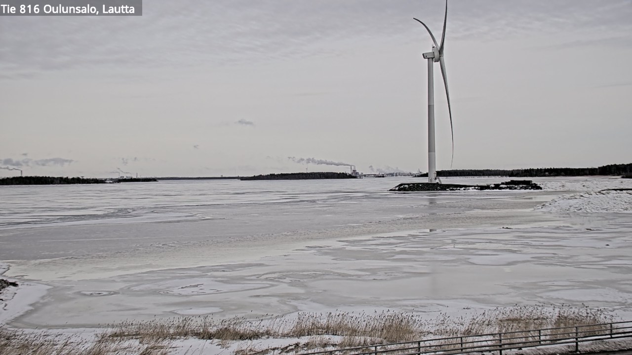 Kelikamerat Kuva Tie 816 Oulunsalo, lauttaranta, Oulu, Pohjois-Pohjanmaa