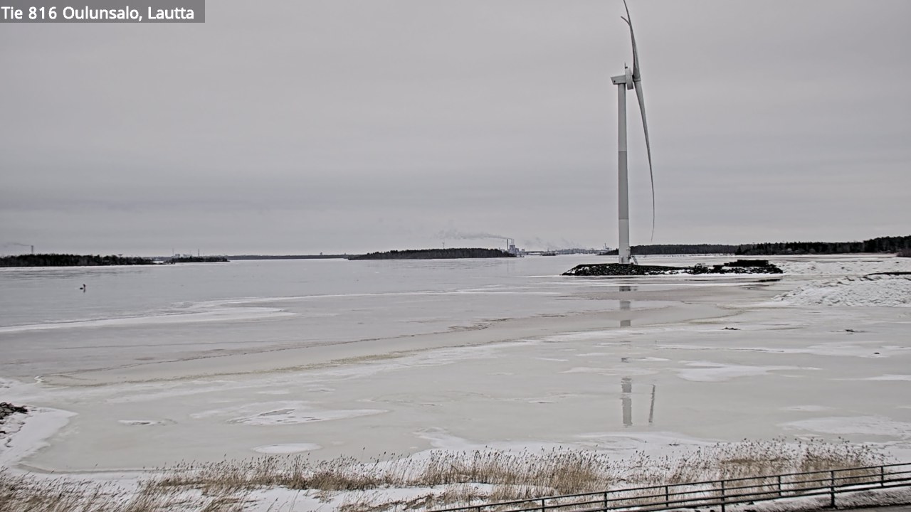 Weather Camera Image Road 816 Oulunsalo, Oulu, Pohjois-Pohjanmaa