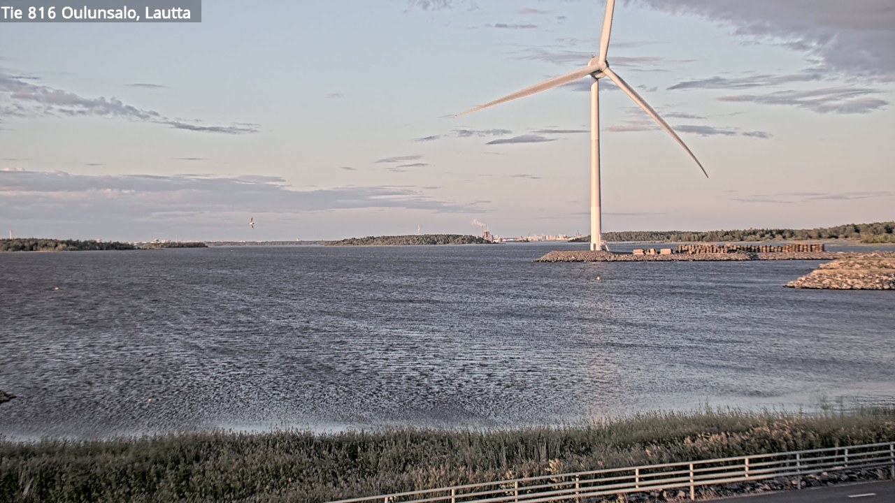 Kelikamerat Kuva Tie 816 Oulunsalo, lauttaranta, Oulu, Pohjois-Pohjanmaa