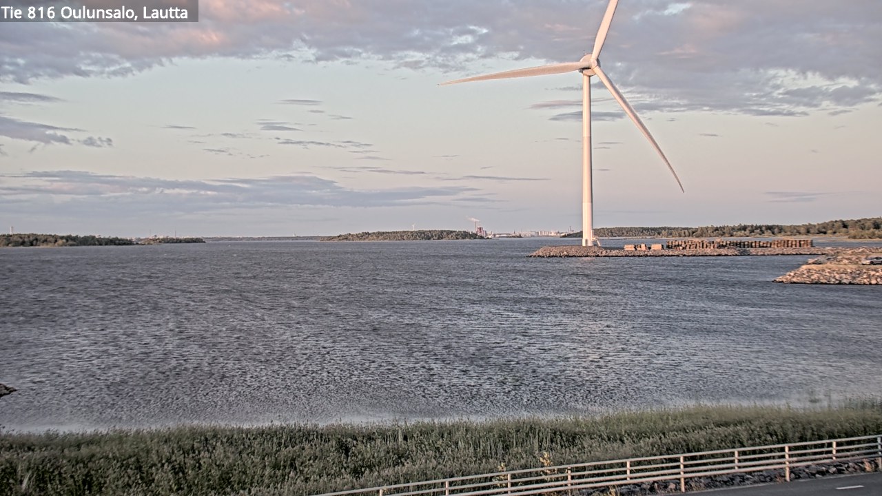 Kelikamerat Kuva Tie 816 Oulunsalo, lauttaranta, Oulu, Pohjois-Pohjanmaa
