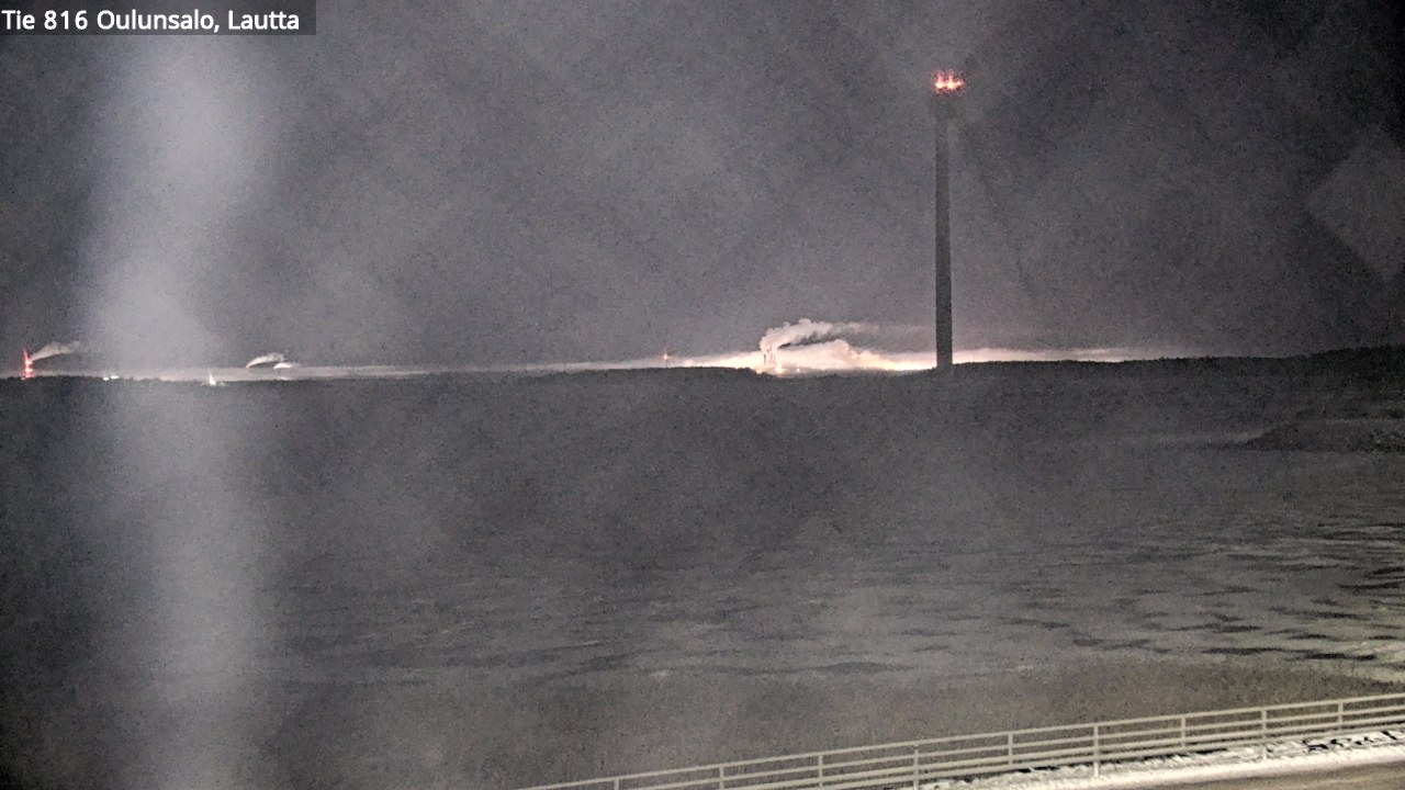 Weather Camera Image Road 816 Oulunsalo, Oulu, Pohjois-Pohjanmaa