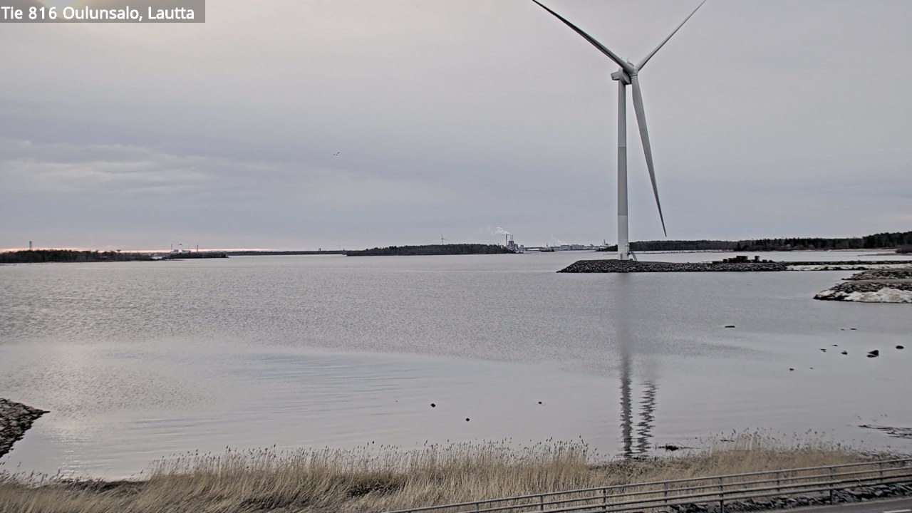Weather Camera Image Väg 816 Uleåsalo, Oulu, Pohjois-Pohjanmaa