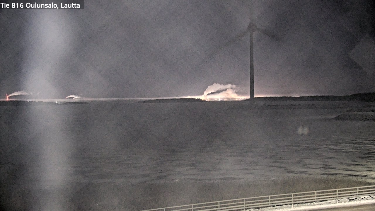 Weather Camera Image Road 816 Oulunsalo, Oulu, Pohjois-Pohjanmaa