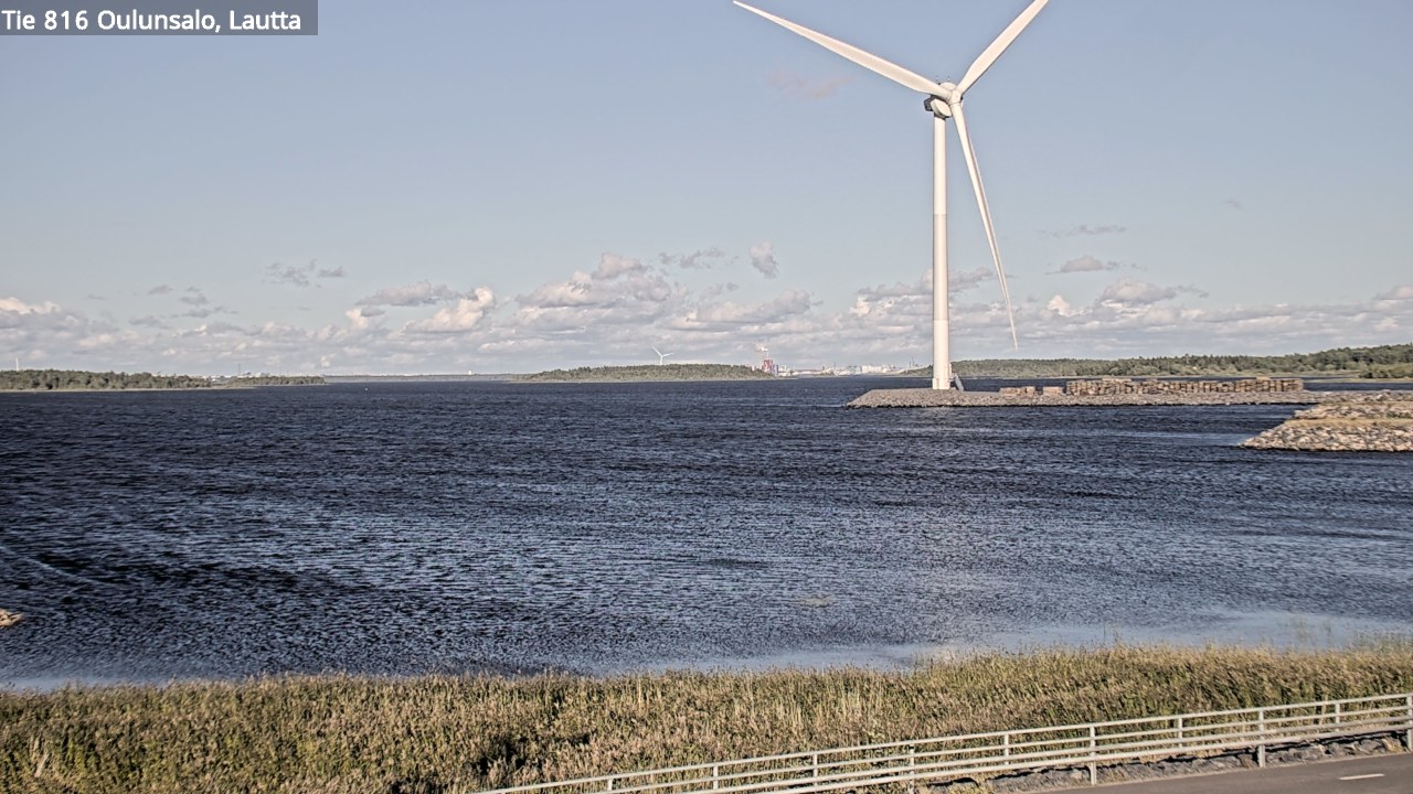 Kelikamerat Kuva Tie 816 Oulunsalo, lauttaranta, Oulu, Pohjois-Pohjanmaa