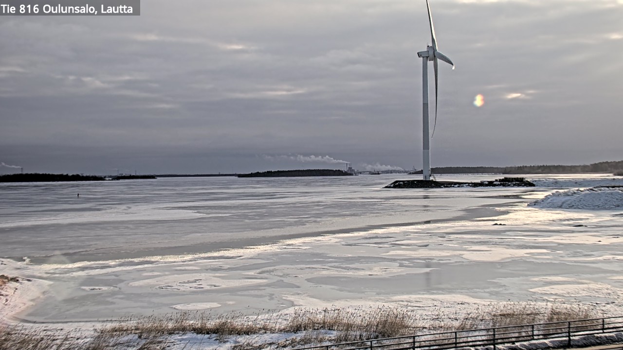 Kelikamerat Kuva Tie 816 Oulunsalo, lauttaranta, Oulu, Pohjois-Pohjanmaa