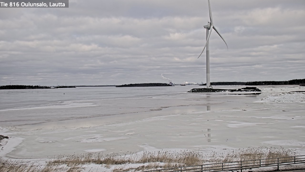 Weather Camera Image Road 816 Oulunsalo, Oulu, Pohjois-Pohjanmaa