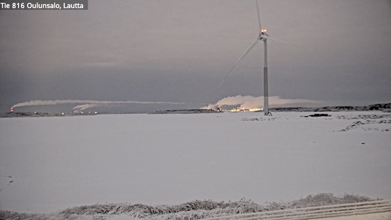 Kelikamerat Kuva Tie 816 Oulunsalo, lauttaranta, Oulu, Pohjois-Pohjanmaa