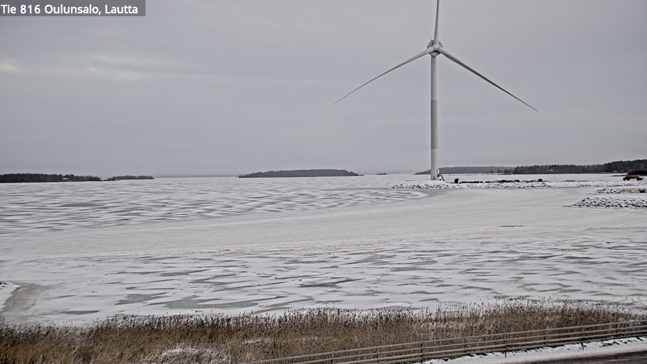 Weather Camera Image Road 816 Oulunsalo, Oulu, Pohjois-Pohjanmaa