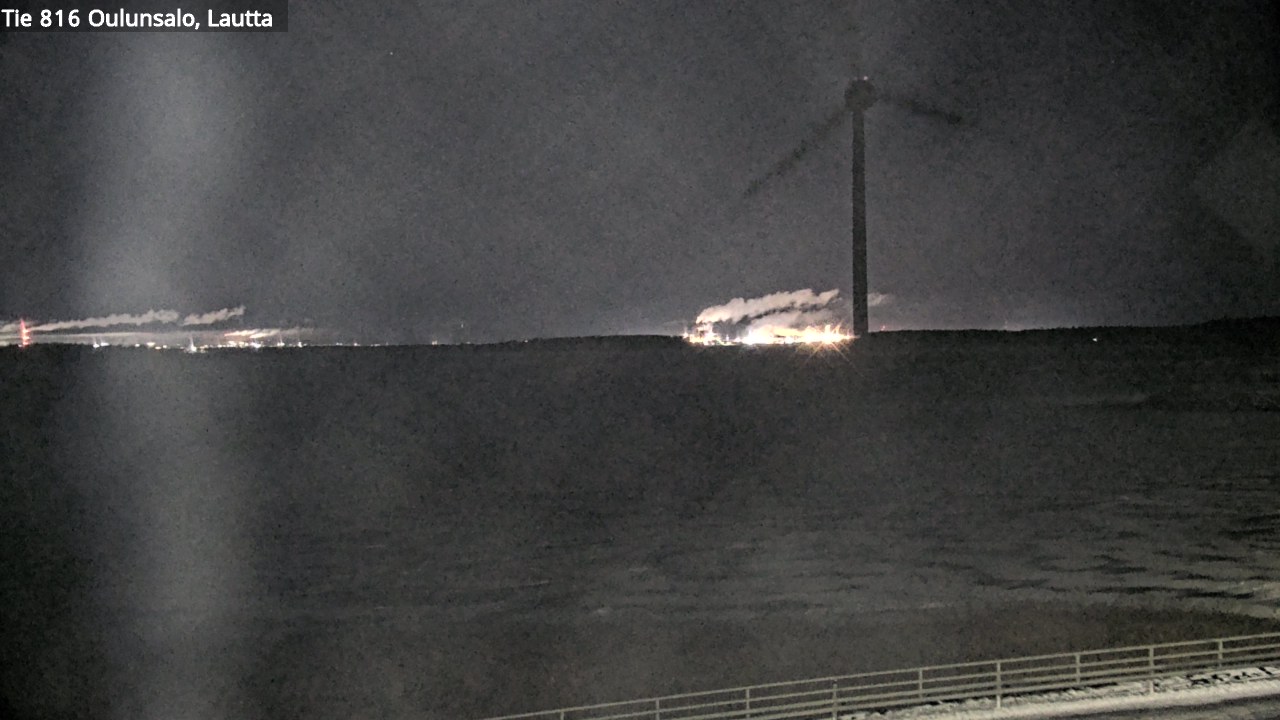 Weather Camera Image Road 816 Oulunsalo, Oulu, Pohjois-Pohjanmaa