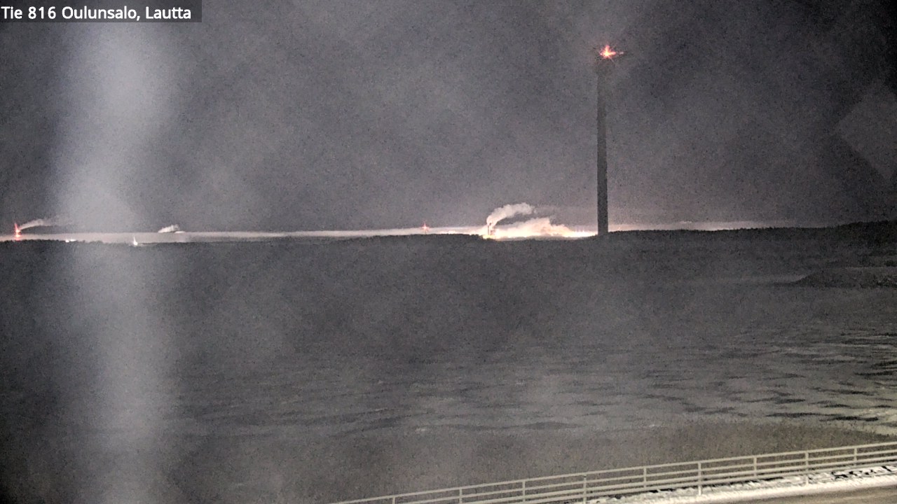 Weather Camera Image Road 816 Oulunsalo, Oulu, Pohjois-Pohjanmaa