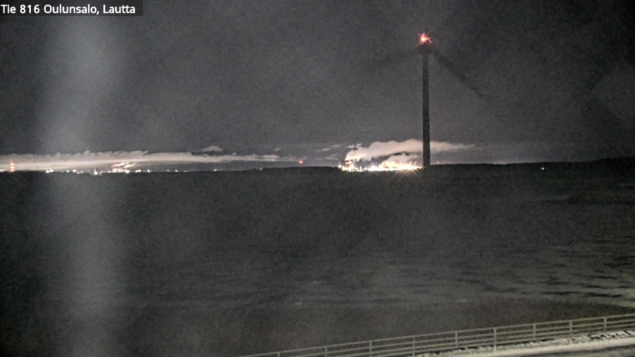 Weather Camera Image Road 816 Oulunsalo, Oulu, Pohjois-Pohjanmaa