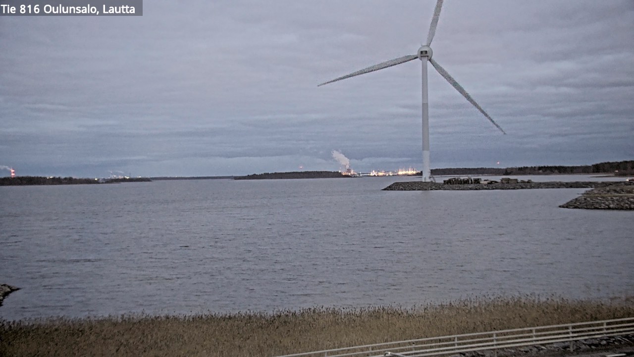 Kelikamerat Kuva Tie 816 Oulunsalo, lauttaranta, Oulu, Pohjois-Pohjanmaa