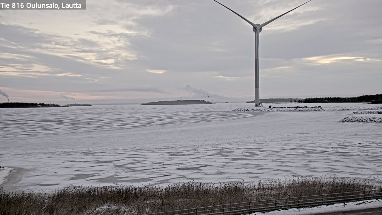 Weather Camera Image Road 816 Oulunsalo, Oulu, Pohjois-Pohjanmaa