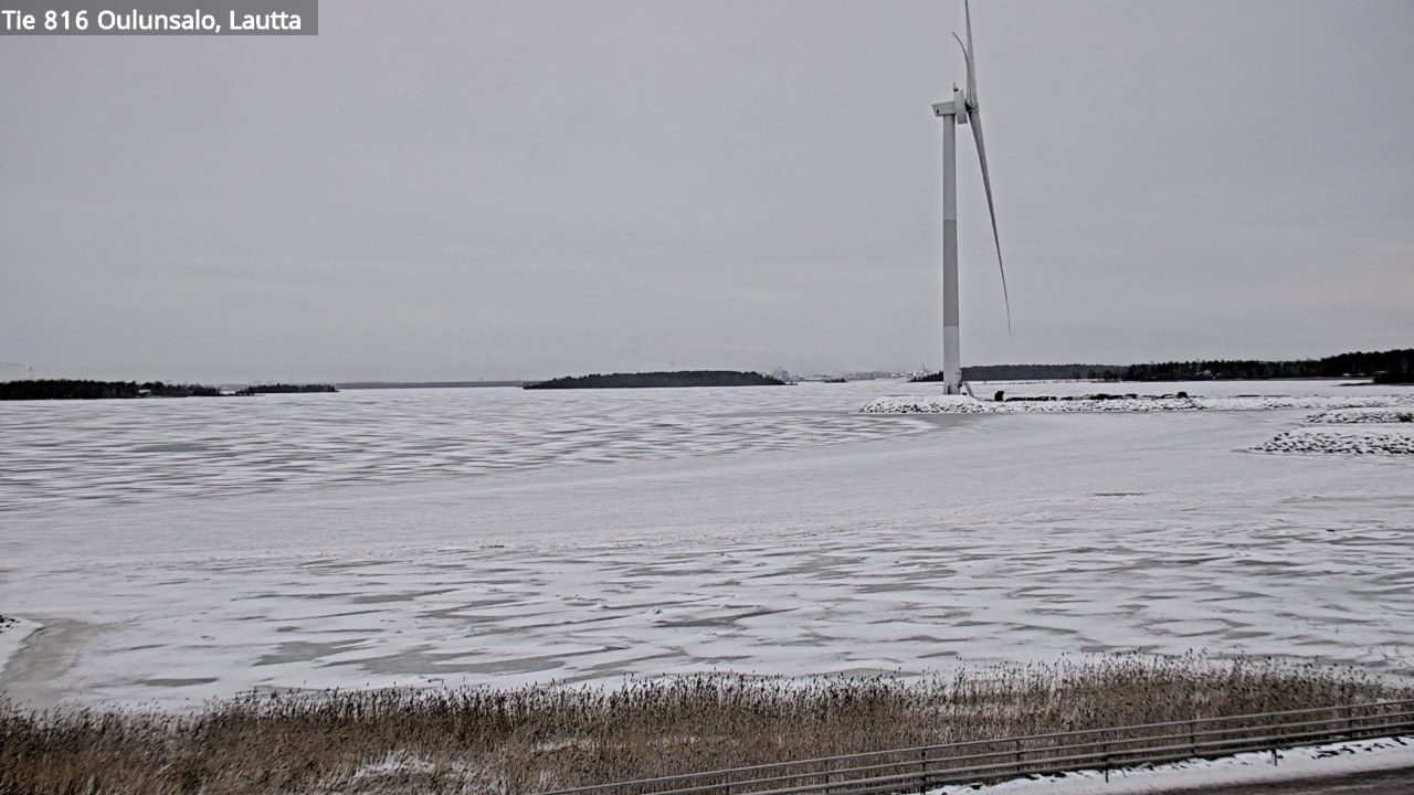 Weather Camera Image Road 816 Oulunsalo, Oulu, Pohjois-Pohjanmaa