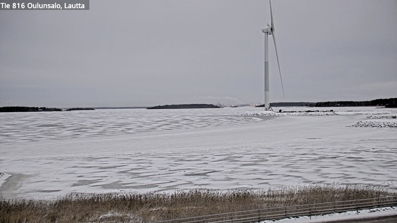 Weather Camera Image Road 816 Oulunsalo, Oulu, Pohjois-Pohjanmaa