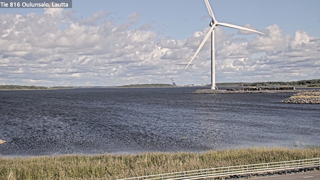 Kelikamerat Kuva Tie 816 Oulunsalo, lauttaranta, Oulu, Pohjois-Pohjanmaa