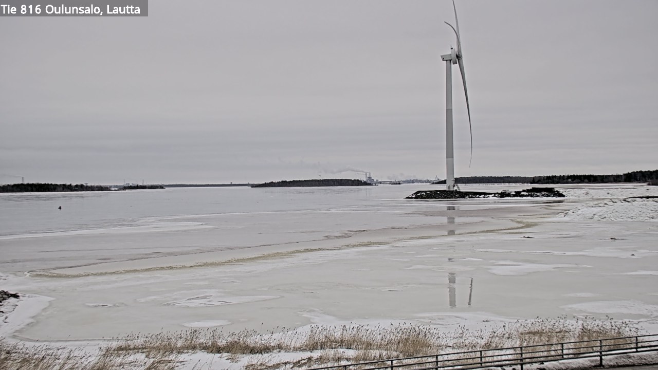 Weather Camera Image Road 816 Oulunsalo, Oulu, Pohjois-Pohjanmaa