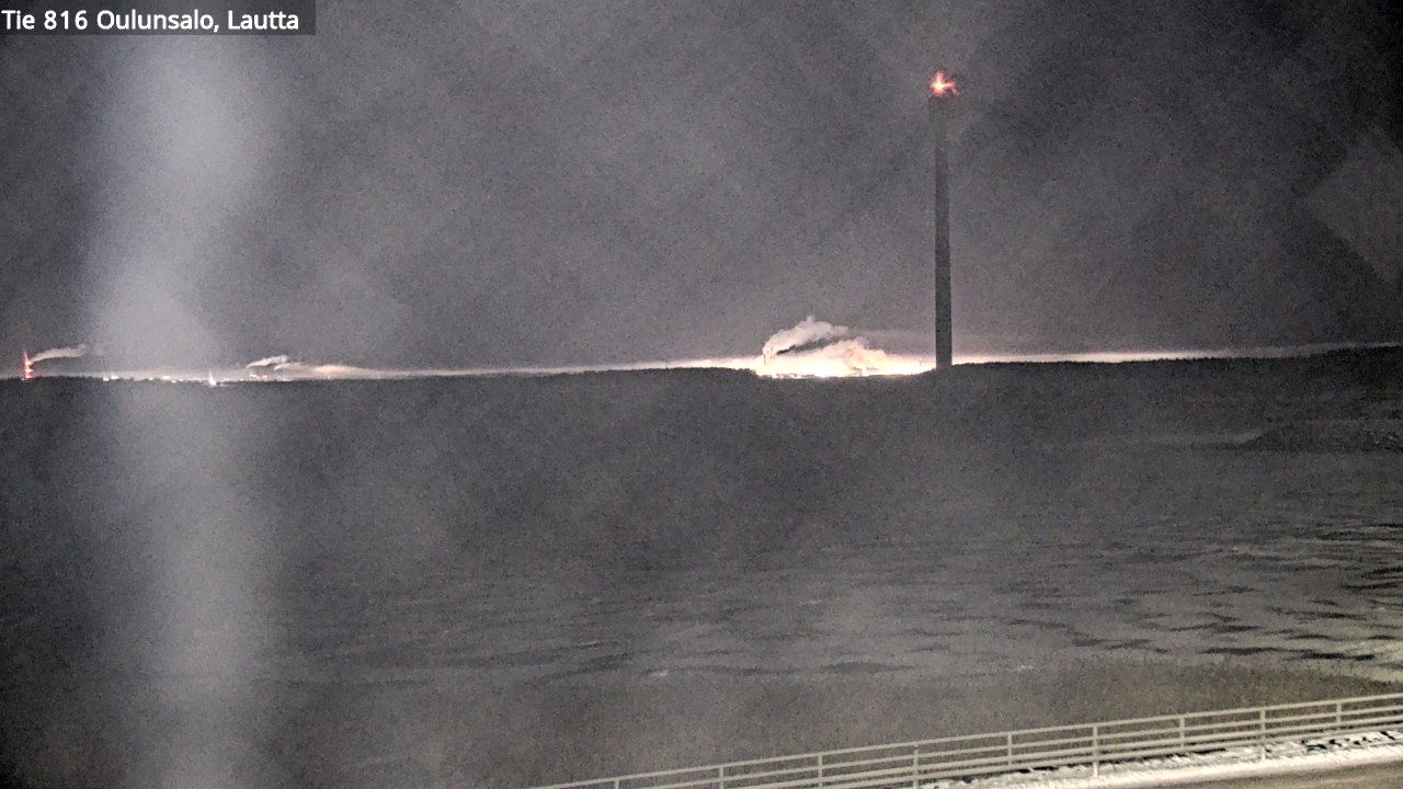 Weather Camera Image Road 816 Oulunsalo, Oulu, Pohjois-Pohjanmaa