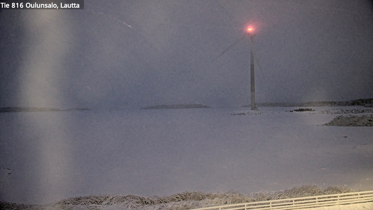 Weather Camera Image Road 816 Oulunsalo, Oulu, Pohjois-Pohjanmaa