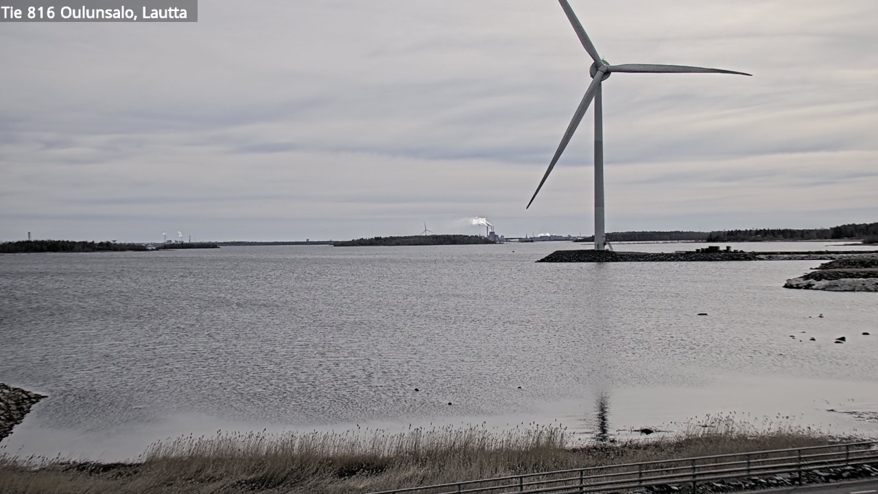 Weather Camera Image Väg 816 Uleåsalo, Oulu, Pohjois-Pohjanmaa