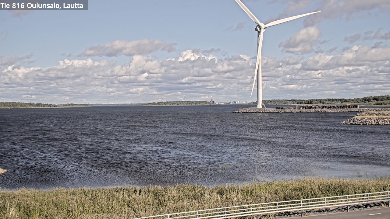 Kelikamerat Kuva Tie 816 Oulunsalo, lauttaranta, Oulu, Pohjois-Pohjanmaa