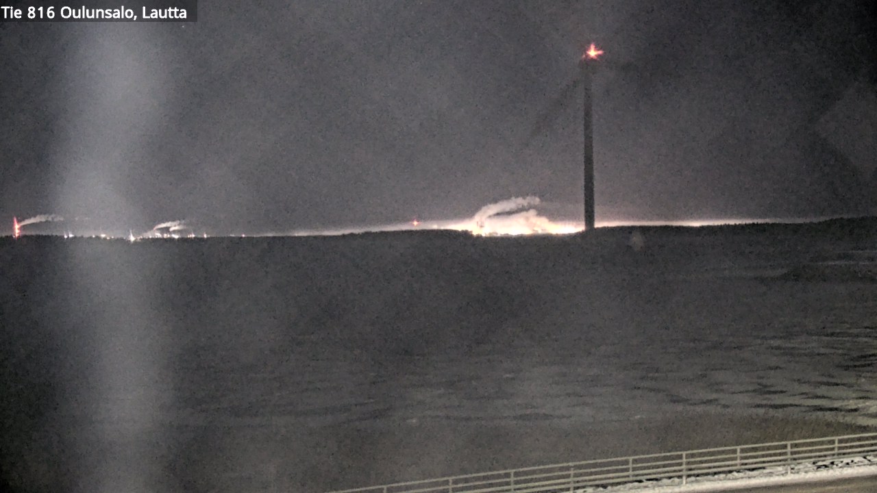 Weather Camera Image Road 816 Oulunsalo, Oulu, Pohjois-Pohjanmaa