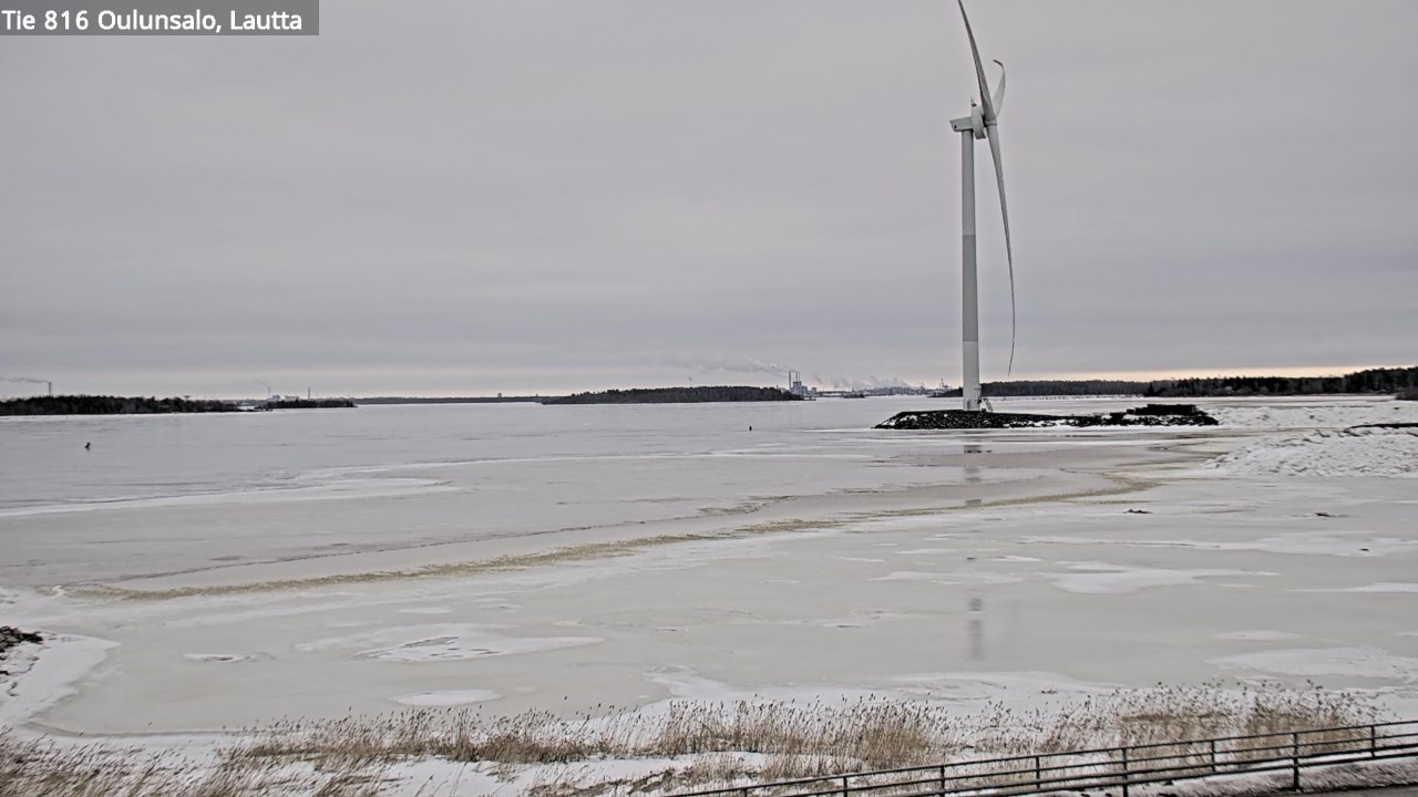 Weather Camera Image Road 816 Oulunsalo, Oulu, Pohjois-Pohjanmaa