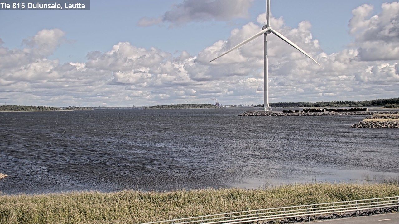 Kelikamerat Kuva Tie 816 Oulunsalo, lauttaranta, Oulu, Pohjois-Pohjanmaa