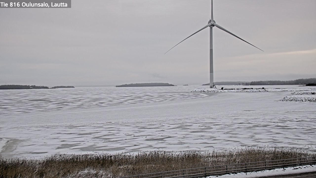 Weather Camera Image Road 816 Oulunsalo, Oulu, Pohjois-Pohjanmaa