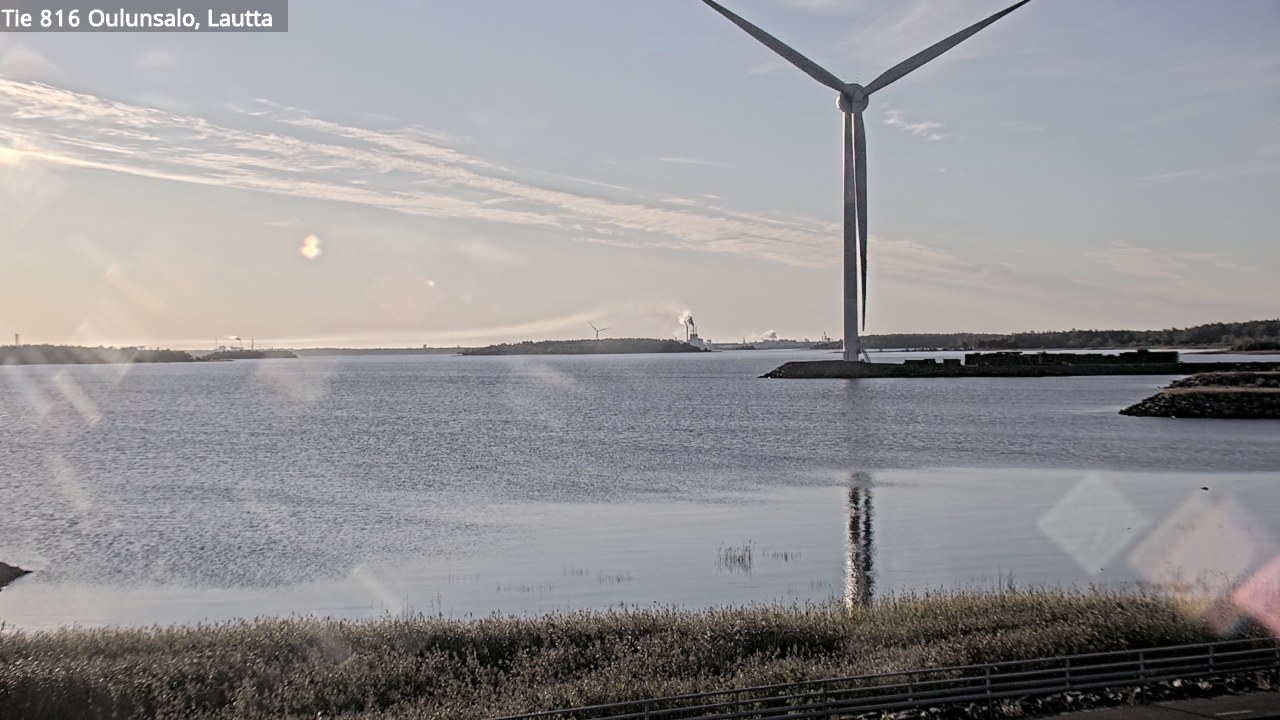 Weather Camera Image Road 816 Oulunsalo, Oulu, Pohjois-Pohjanmaa