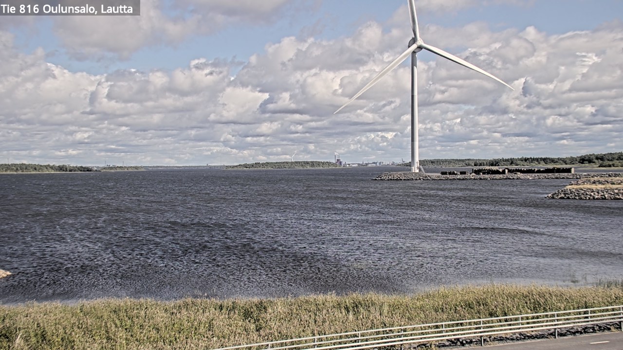 Kelikamerat Kuva Tie 816 Oulunsalo, lauttaranta, Oulu, Pohjois-Pohjanmaa