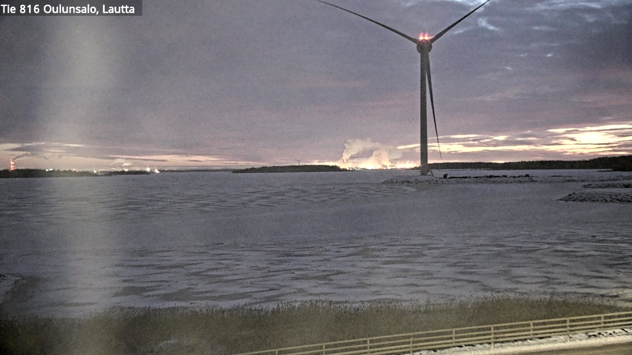 Weather Camera Image Road 816 Oulunsalo, Oulu, Pohjois-Pohjanmaa