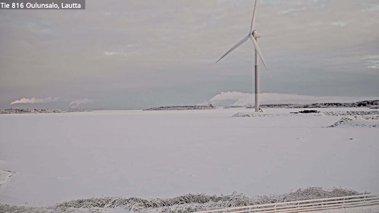 Kelikamerat Kuva Tie 816 Oulunsalo, lauttaranta, Oulu, Pohjois-Pohjanmaa