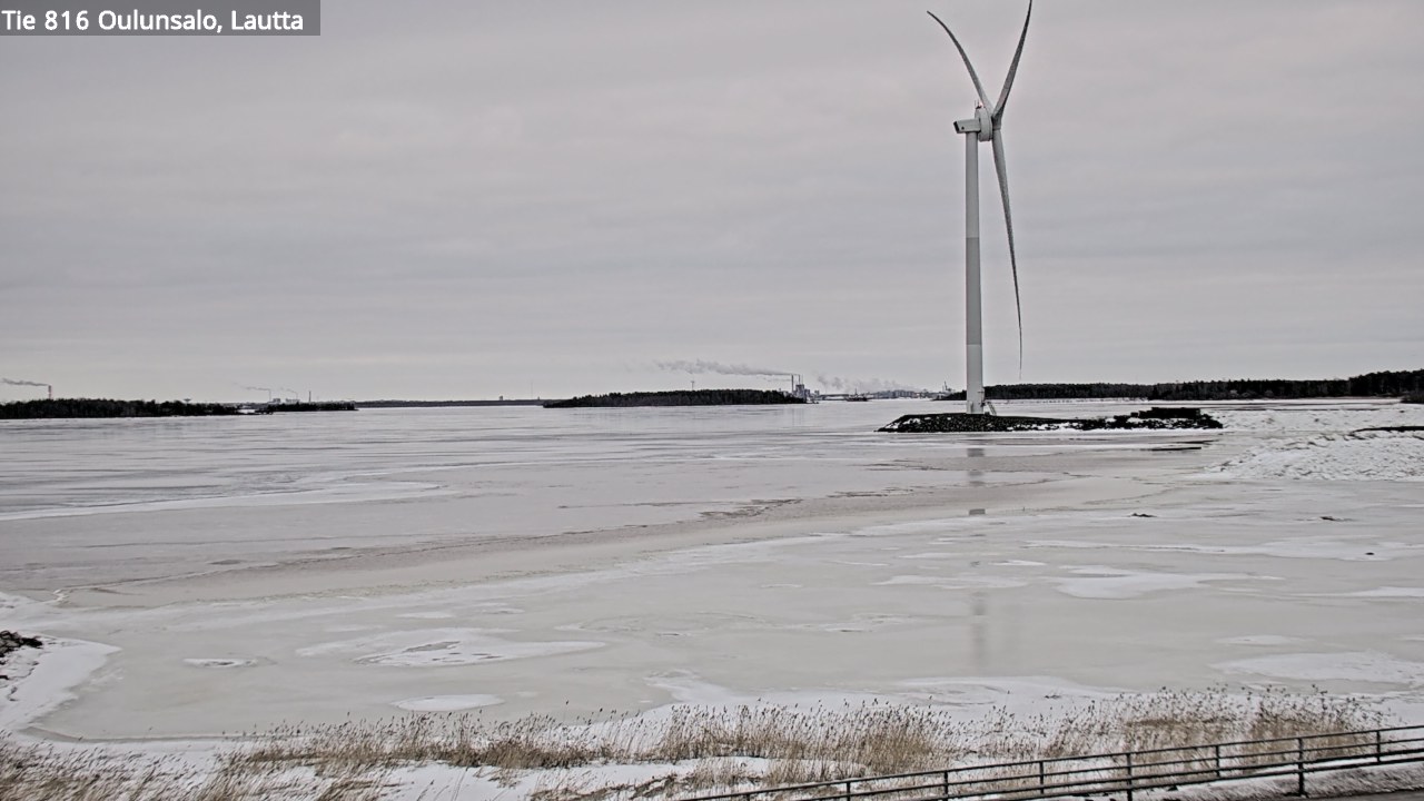 Kelikamerat Kuva Tie 816 Oulunsalo, lauttaranta, Oulu, Pohjois-Pohjanmaa