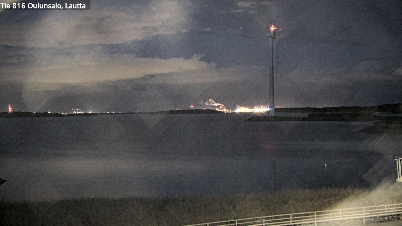 Weather Camera Image Väg 816 Uleåsalo, Oulu, Pohjois-Pohjanmaa