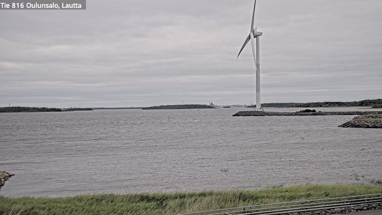Weather Camera Image Väg 816 Uleåsalo, Oulu, Pohjois-Pohjanmaa