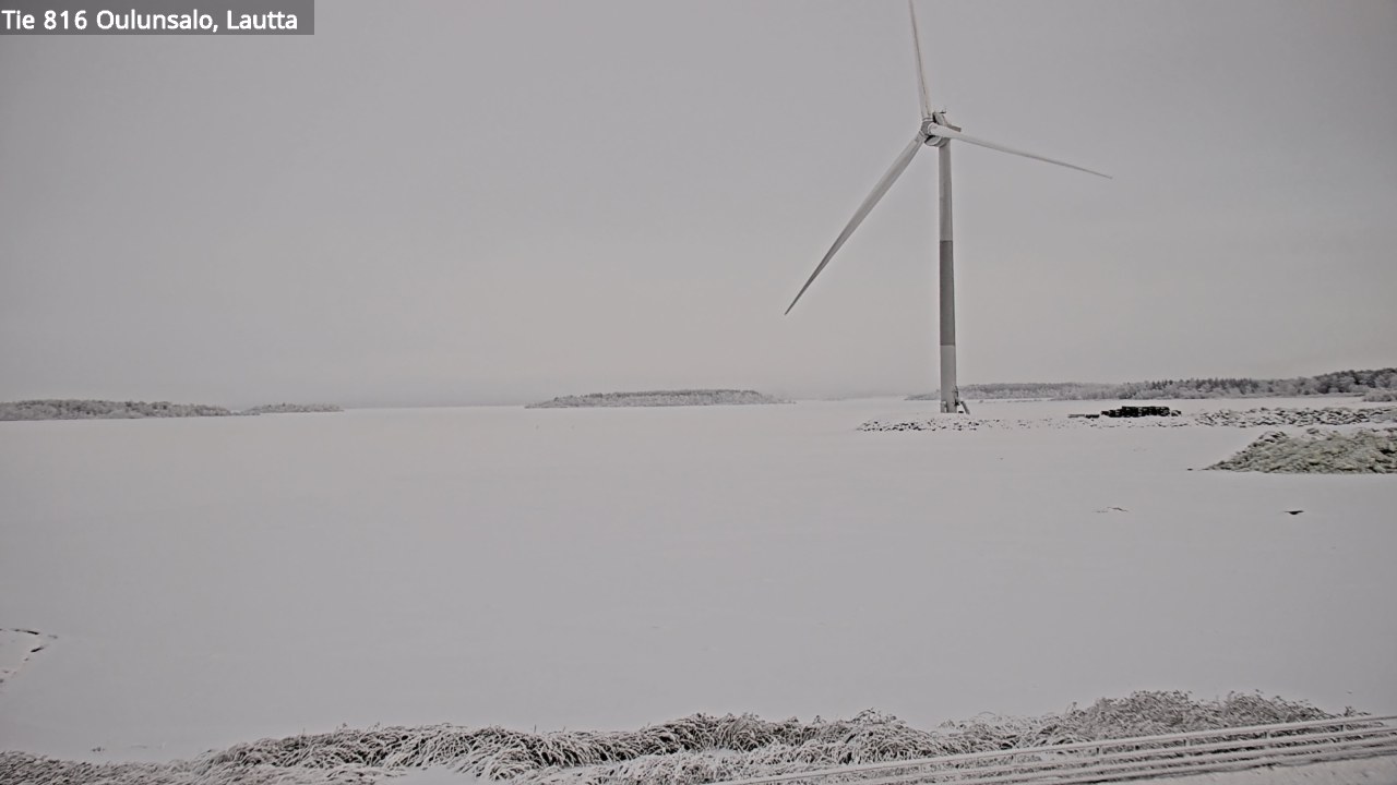 Weather Camera Image Road 816 Oulunsalo, Oulu, Pohjois-Pohjanmaa