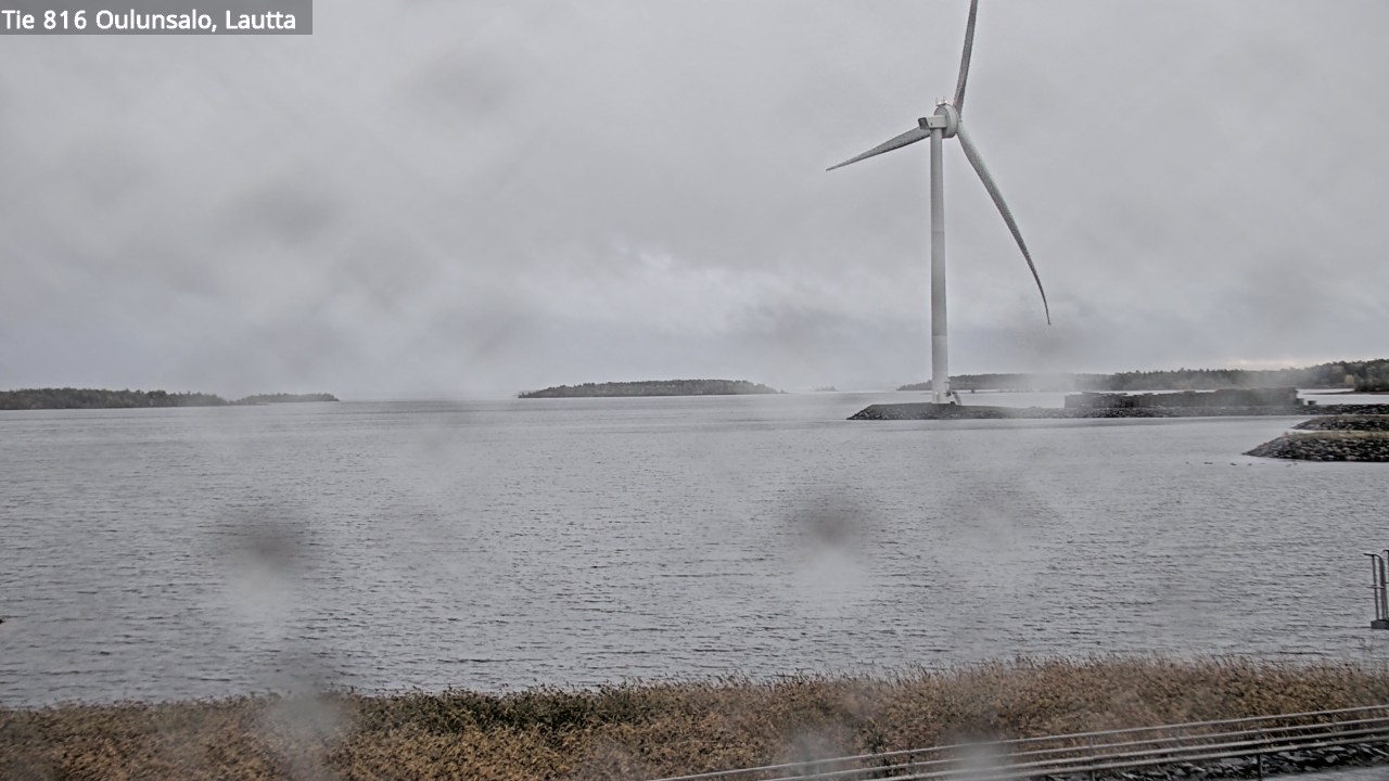 Weather Camera Image Väg 816 Uleåsalo, Oulu, Pohjois-Pohjanmaa