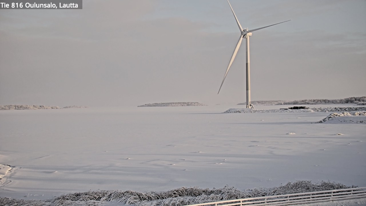 Kelikamerat Kuva Tie 816 Oulunsalo, lauttaranta, Oulu, Pohjois-Pohjanmaa