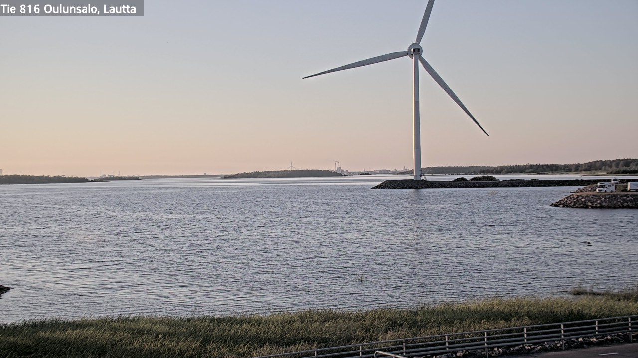 Weather Camera Image Väg 816 Uleåsalo, Oulu, Pohjois-Pohjanmaa