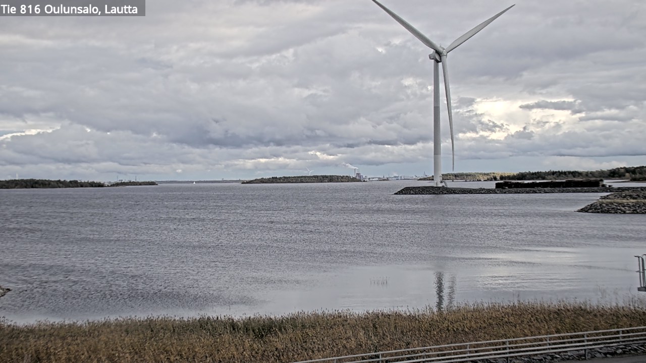 Weather Camera Image Väg 816 Uleåsalo, Oulu, Pohjois-Pohjanmaa