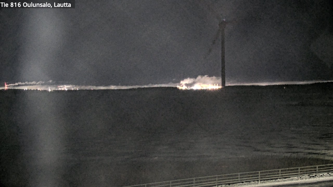 Weather Camera Image Road 816 Oulunsalo, Oulu, Pohjois-Pohjanmaa