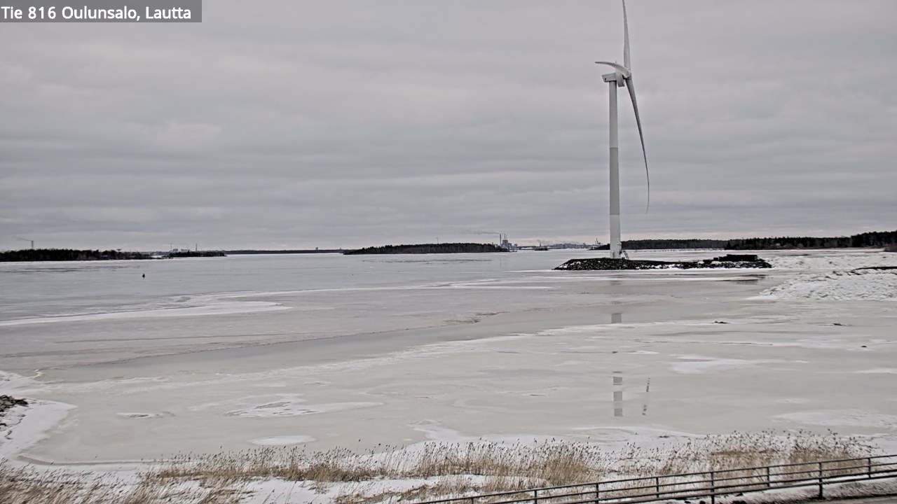 Weather Camera Image Road 816 Oulunsalo, Oulu, Pohjois-Pohjanmaa
