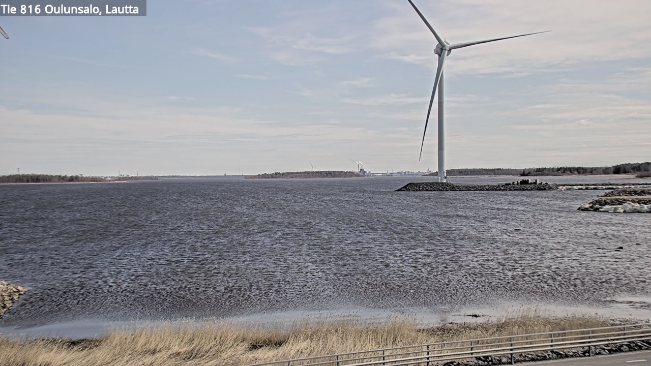 Kelikamerat Kuva Tie 816 Oulunsalo, lauttaranta, Oulu, Pohjois-Pohjanmaa