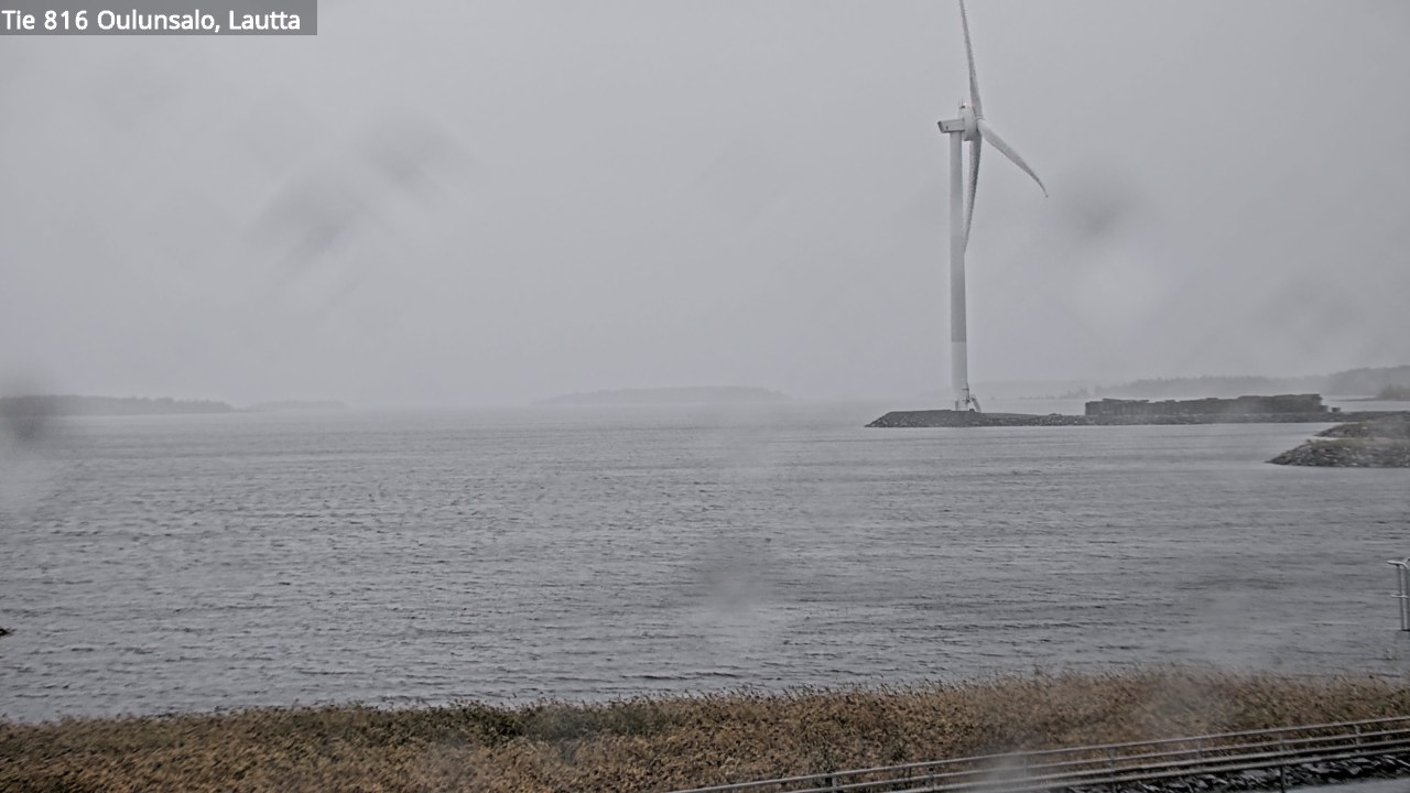 Weather Camera Image Väg 816 Uleåsalo, Oulu, Pohjois-Pohjanmaa