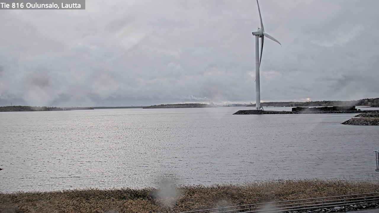 Weather Camera Image Väg 816 Uleåsalo, Oulu, Pohjois-Pohjanmaa